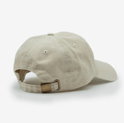 Cappellino in Denim Beige - Dogs & Wine Make Everything Fine