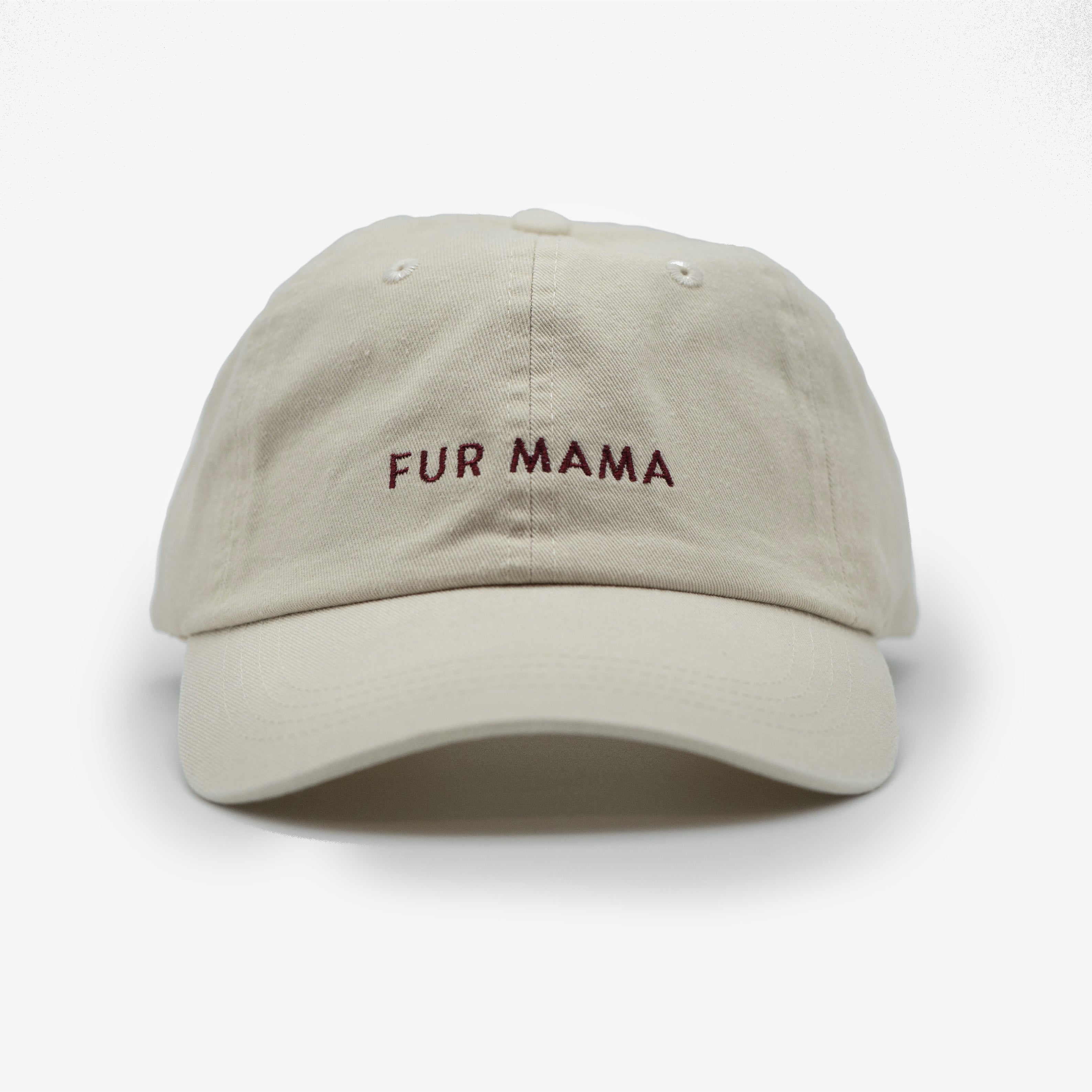 Berretto in Denim Beige - Fur Mama