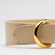 Collare per Cani Beige Sottile