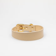Collare per Cani Beige Sottile
