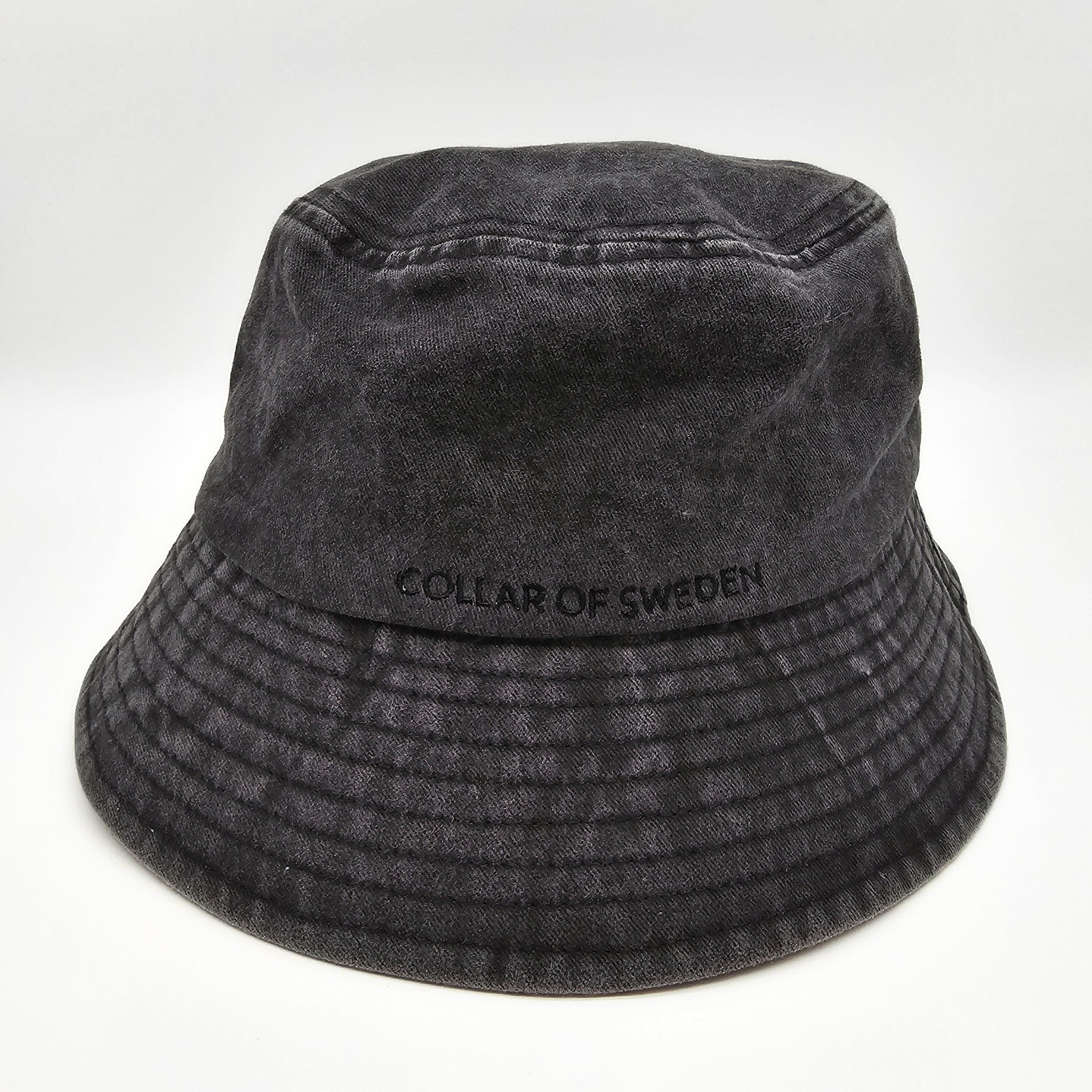 Cappello a secchiello in denim nero  - Anti-Social Dog Owner