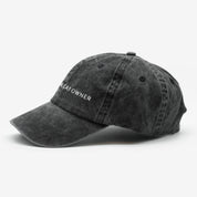 Cappello in denim nero - Anti-Social Cat Owner