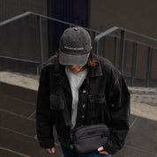 Cappellino in Denim Nero - Cani Prima di Tutti