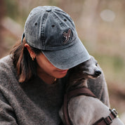 Cappellino in Denim Nero - Greyhound
