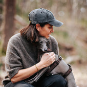 Cappellino in Denim Nero - Greyhound