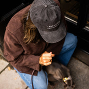 Black Denim Cap - I Was Normal Two Dogs Ago