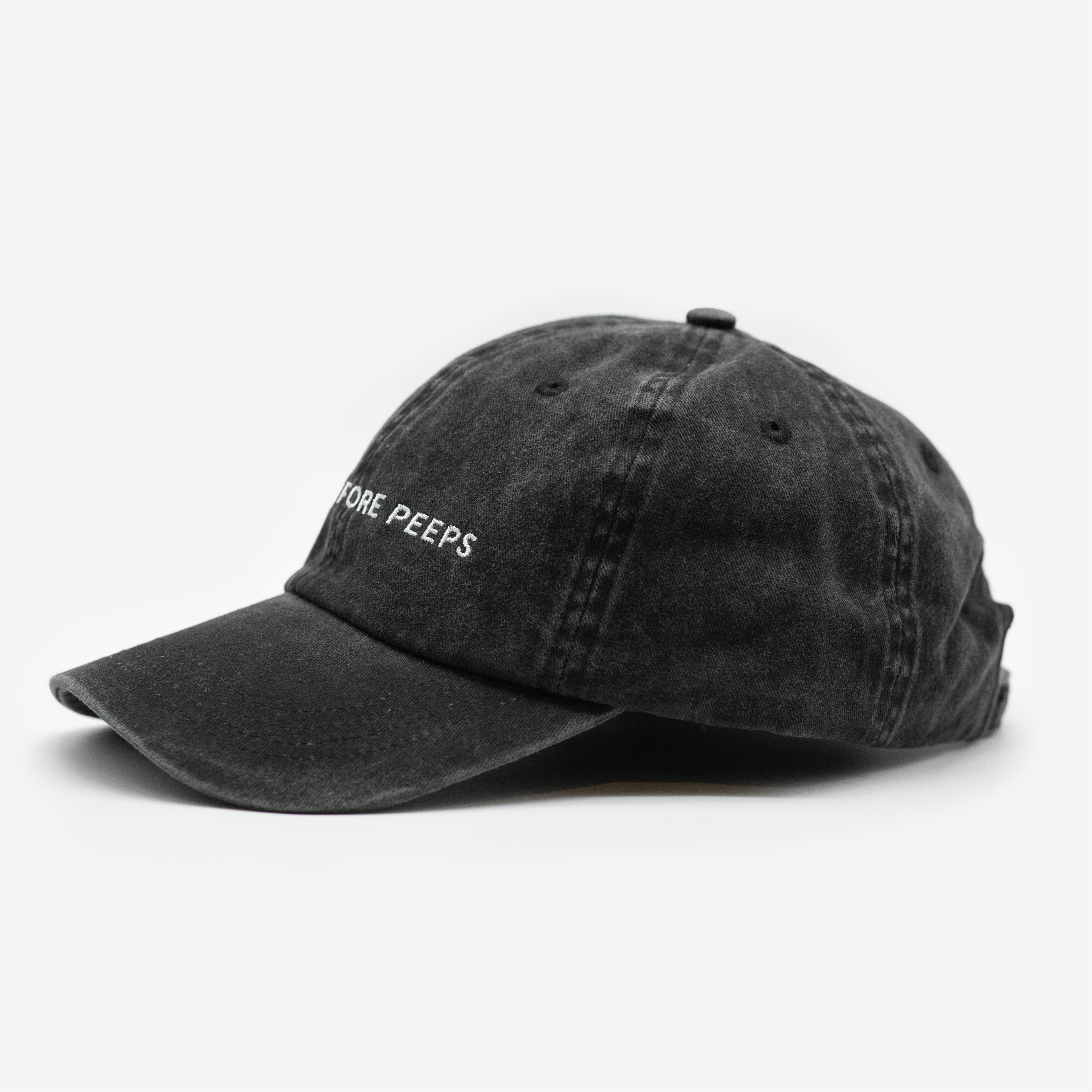 Berretto in Denim Nero - Cani Prima delle Persone