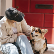 Berretto in Denim Nero - Cani Prima delle Persone