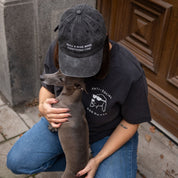 Vintage Black T-shirt - Anti-Social Dog Owner