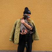 Beanie in Lana Nera - Proprietario di Cane Antisociale