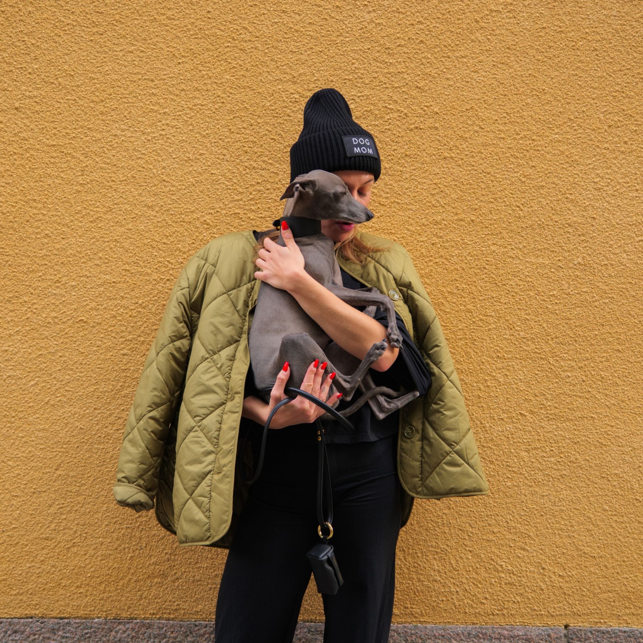 Beanie in Lana Nera - Proprietario di Cane Antisociale