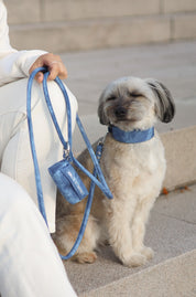 Guinzaglio per Cani in Denim Blu
