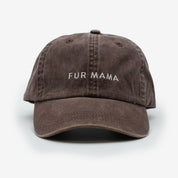 Cappello in denim marrone - Fur Mama
