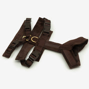 Imbracatura a Y Marrone Scuro XS
