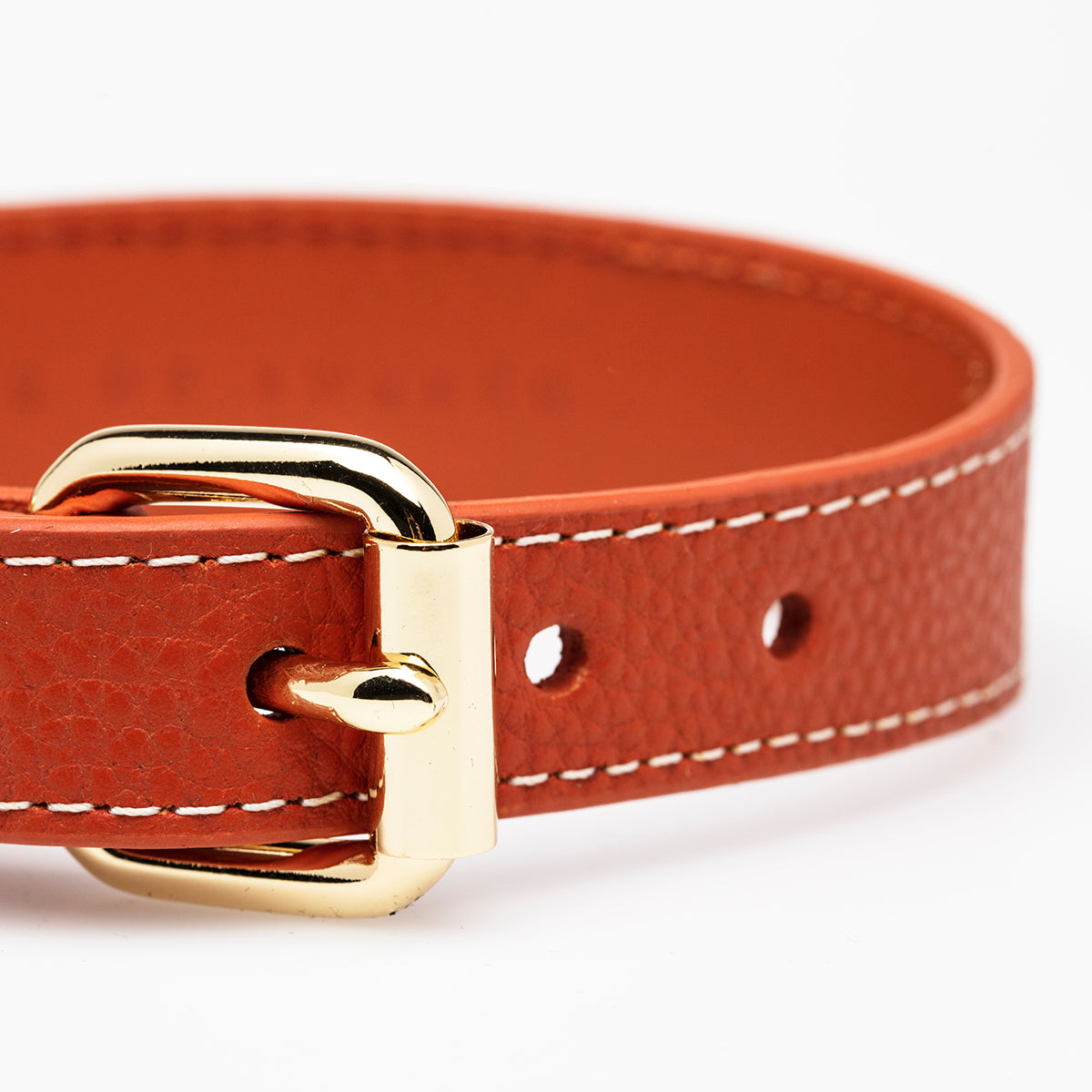 Collare per Cani Sottile Cognac