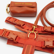 Imbracatura a Y cognac XS