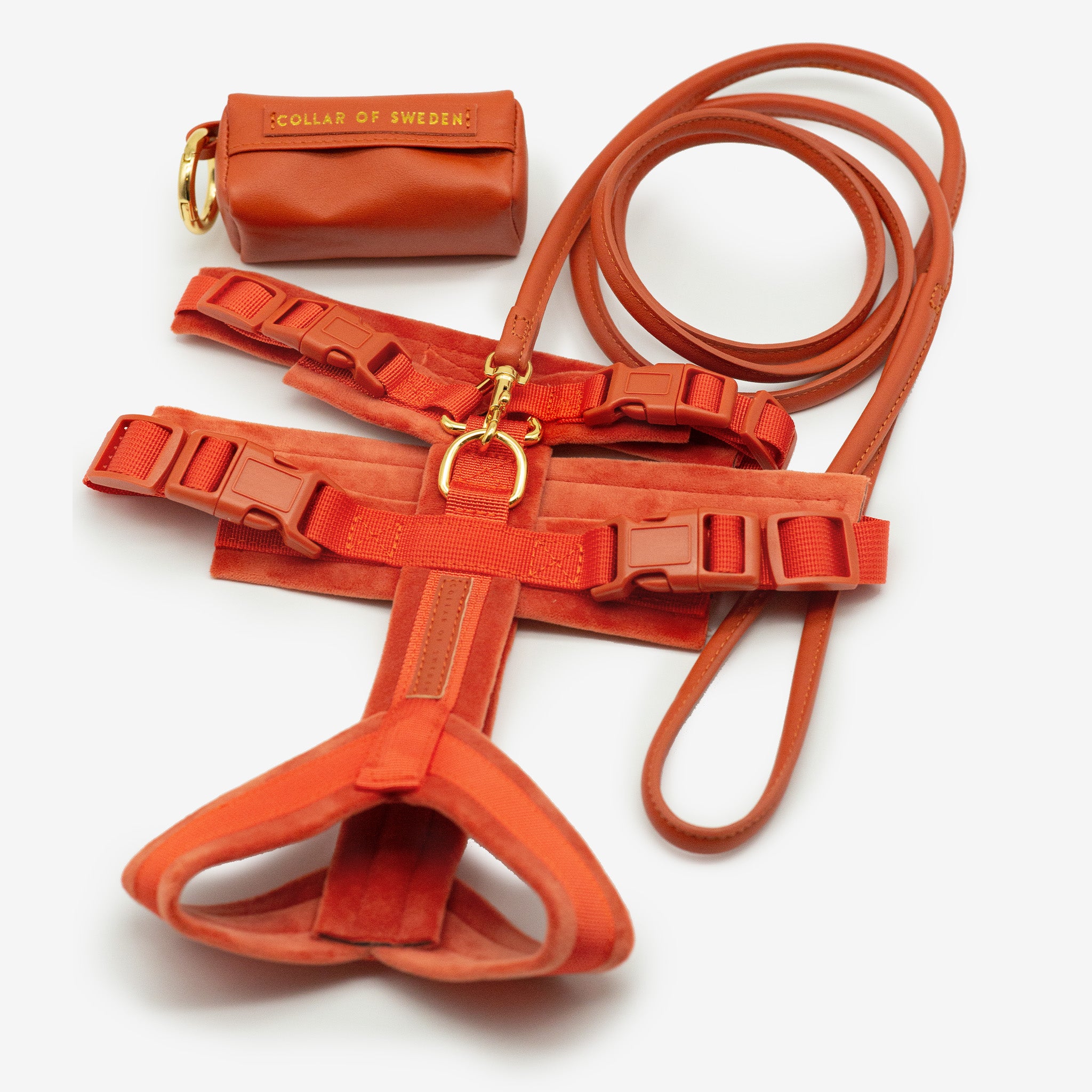 Imbracatura a Y cognac XS