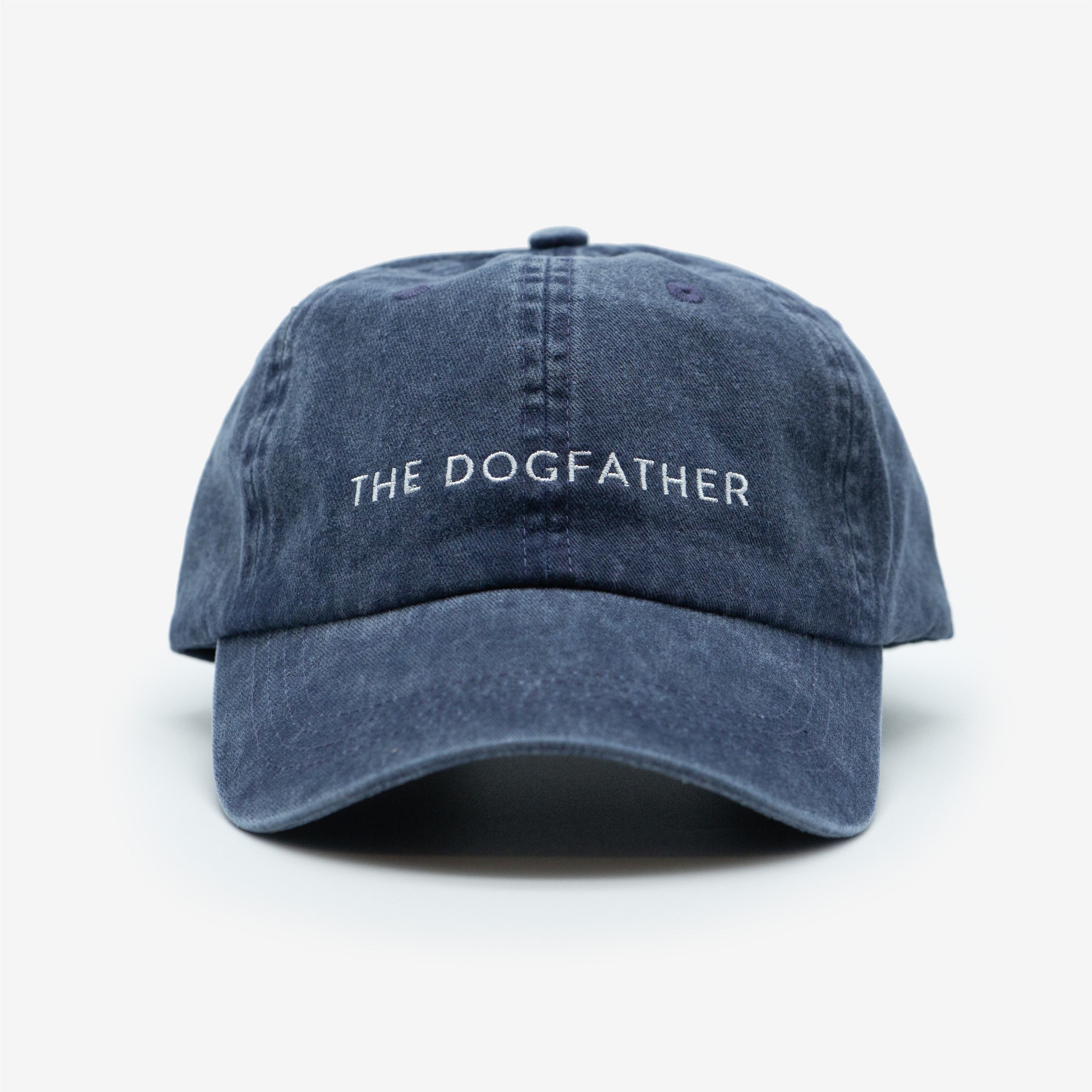 Cappellino in Denim Blu Scuro - The Dogfather