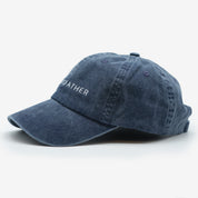 Cappellino in Denim Blu Scuro - The Dogfather