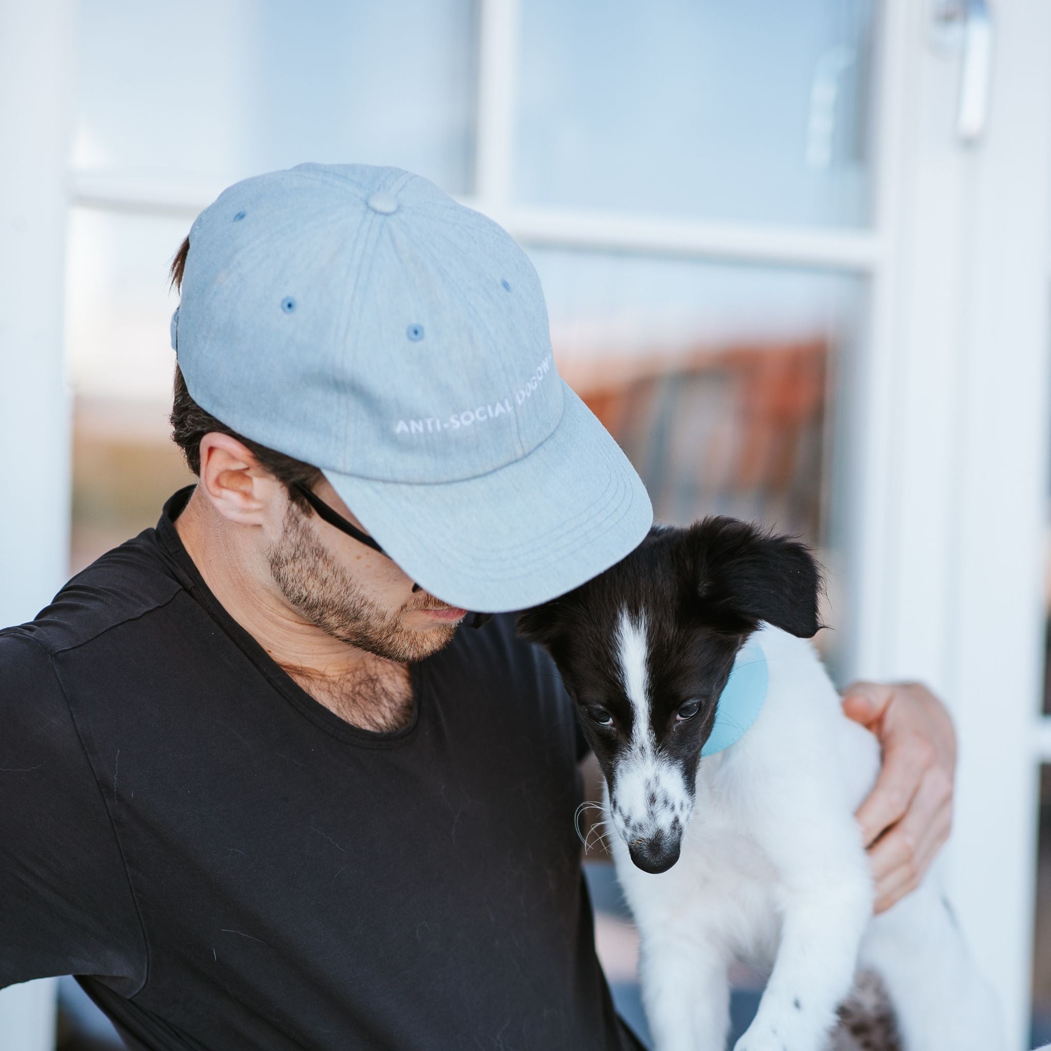 Cappellino in Denim - Proprietario di Cane Antisociale