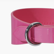 Collare per Cani Lucido Rosa Largo