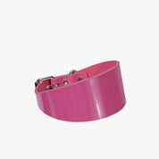 Collare per Cani Lucido Rosa Largo