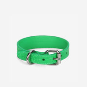 Collare per Cani Sottile Pure Green Croco