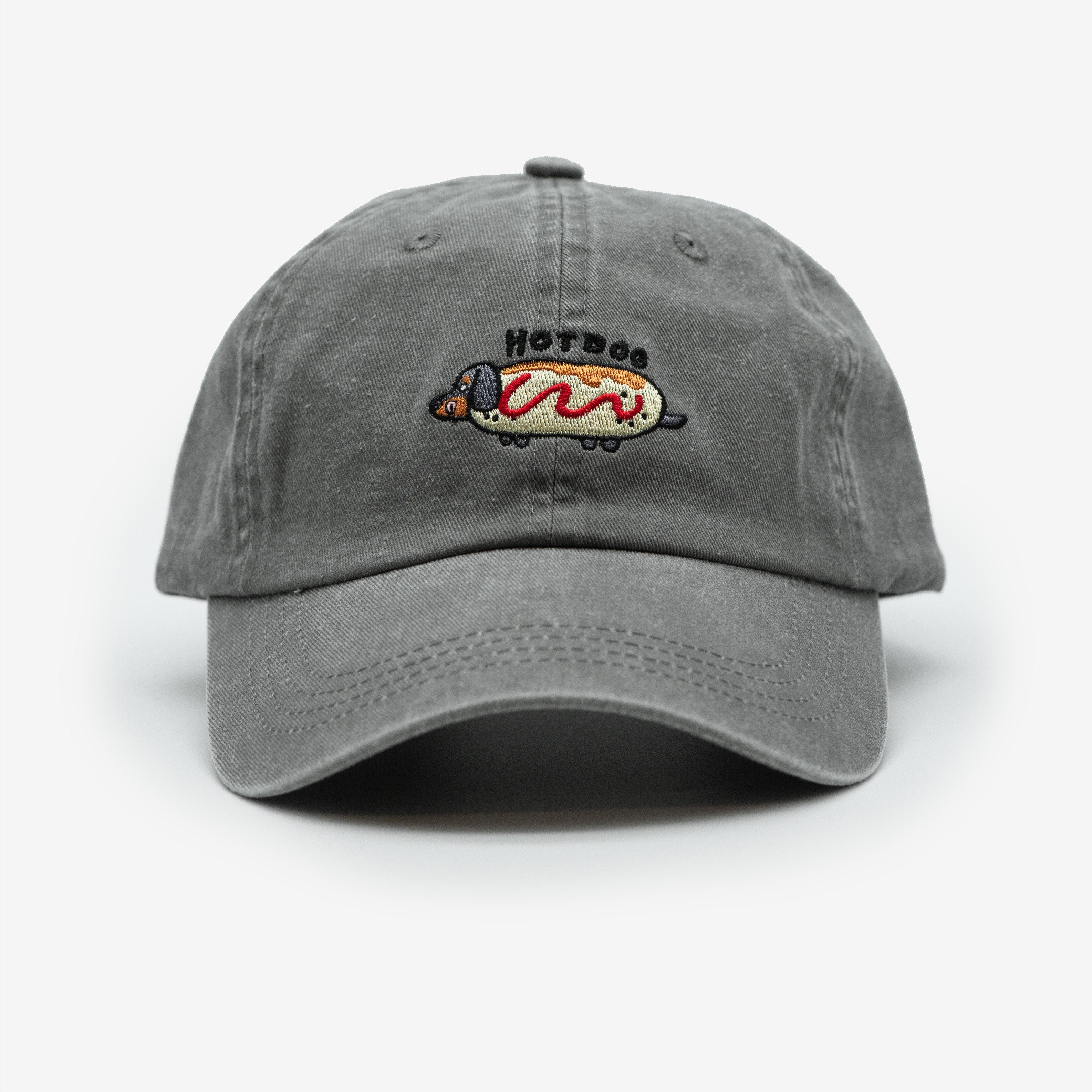 Cappellino in Denim Grigio - Hot Dog