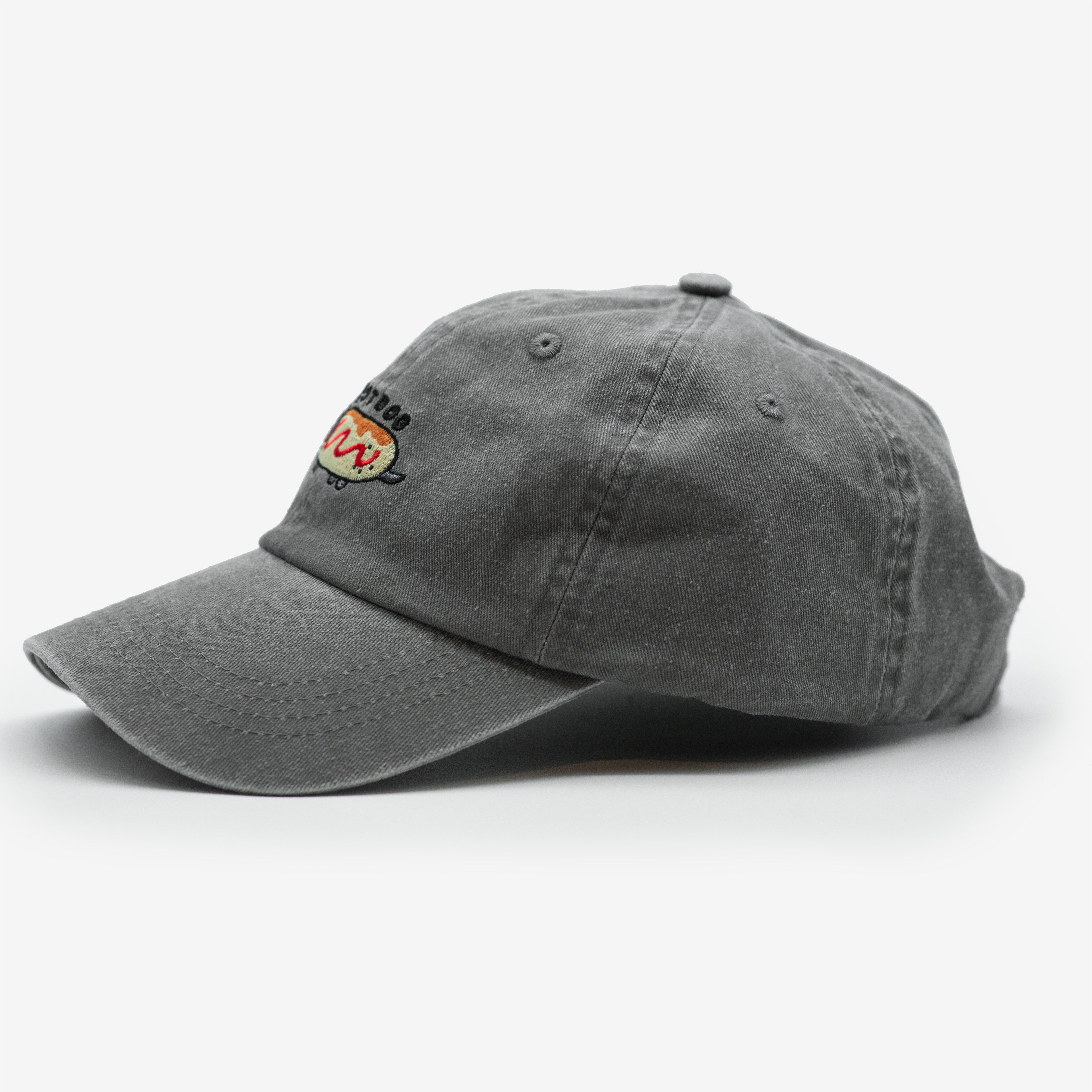Cappellino in Denim Grigio - Hot Dog