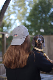 Cappellino in Denim Grigio - Hot Dog