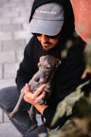 Cappellino in denim grigio - The Dogfather 
