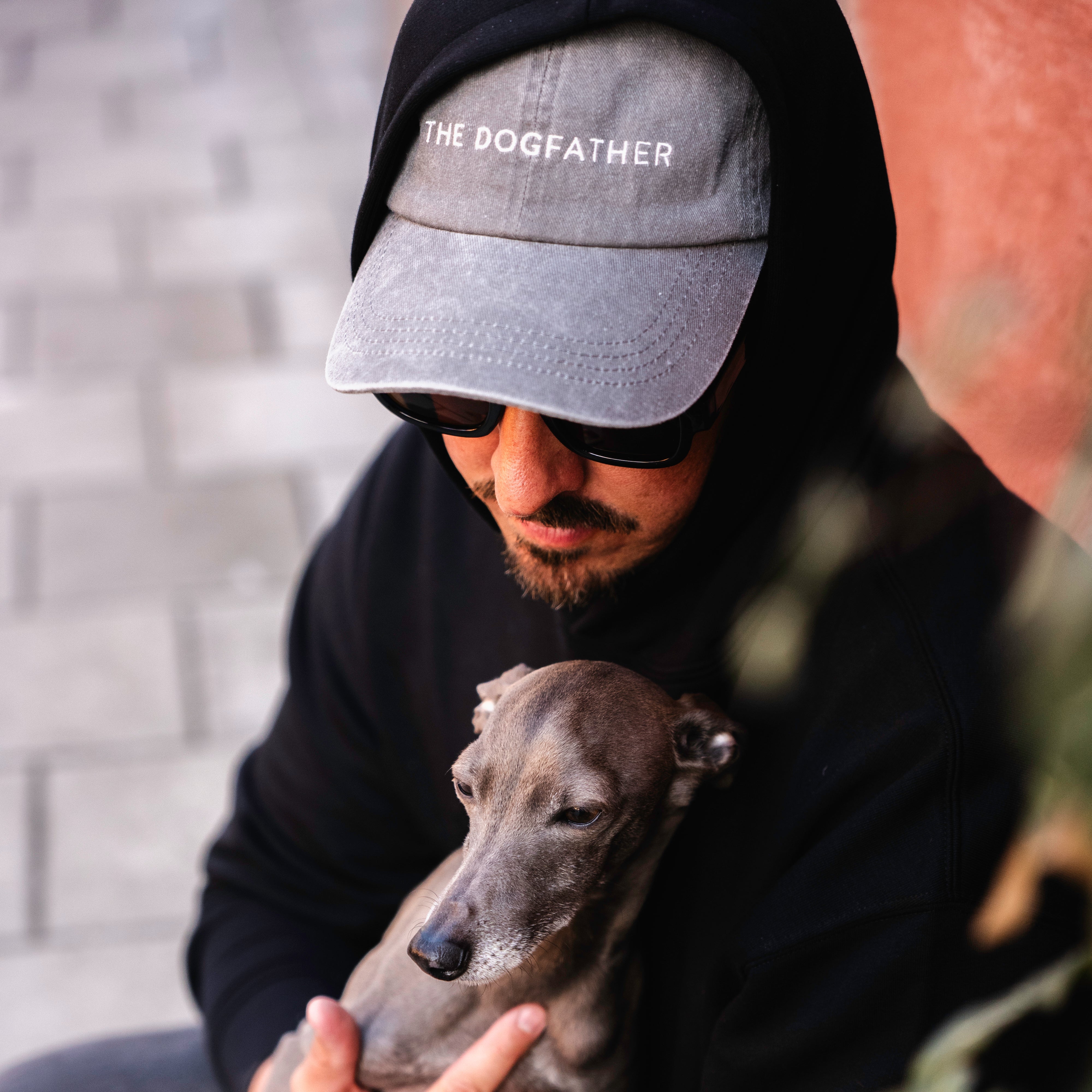 Cappellino in denim grigio - The Dogfather 