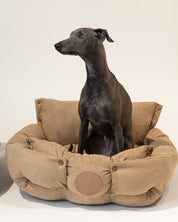 Letto per Cani Marrone 3in1