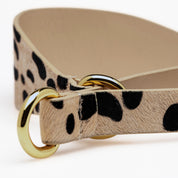 Collare Martingale Largo con Motivo Leopardo