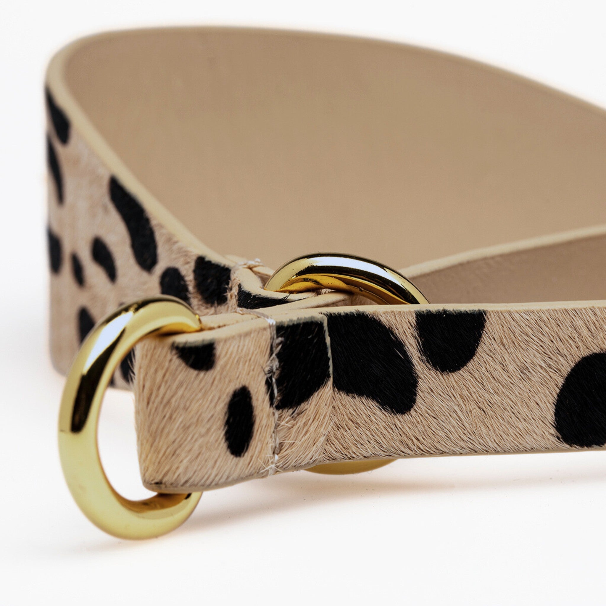 Collare Martingale Largo con Motivo Leopardo