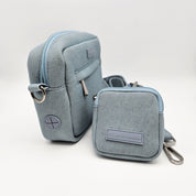 Borsa da Passeggio per Cani in Denim - a Tracolla