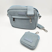 Borsa da Passeggio per Cani in Denim - a Tracolla