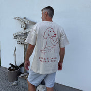 Off-White T-shirt - Dogs. Because People Suck