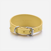 Collare per Cani Larghezza Giallo Pastello