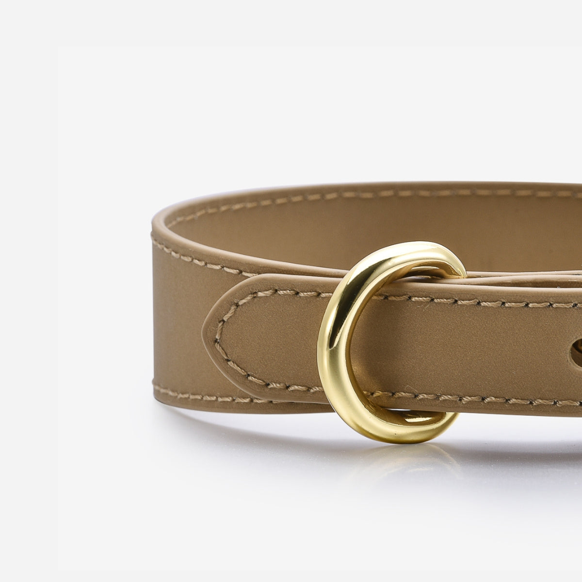 Collare Riflettente Sottile in Bronzo per Cani