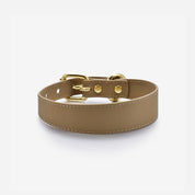 Collare Riflettente Sottile in Bronzo per Cani