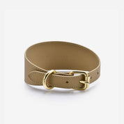Collare Riflettente Bronzo Largo per Cani