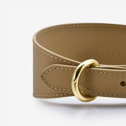 Collare Riflettente Bronzo Largo per Cani